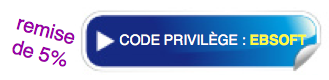 Profiter d'une remise de 5% sur tous les produits Analytel avec le code privil�ge : EBSOFT