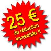 Réduction de 25 €